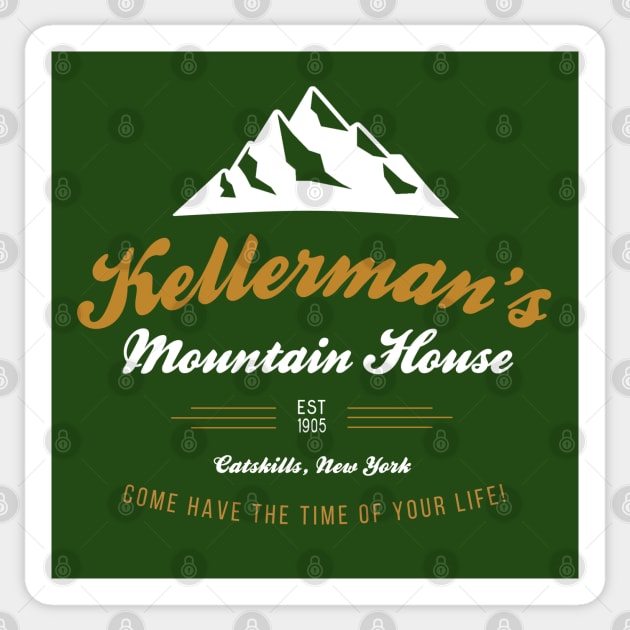 Kellermans Catskills NY Sticker by figandlilyco